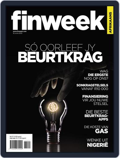 Finweek - Afrikaans June 11th, 2015 Digital Back Issue Cover