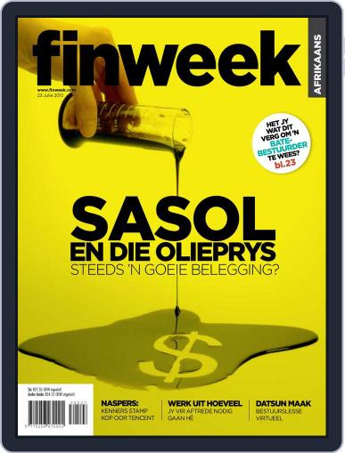Finweek - Afrikaans July 23rd, 2015 Digital Back Issue Cover