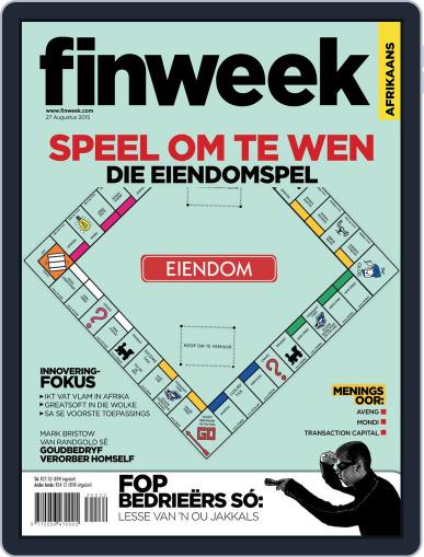 Finweek - Afrikaans August 26th, 2015 Digital Back Issue Cover
