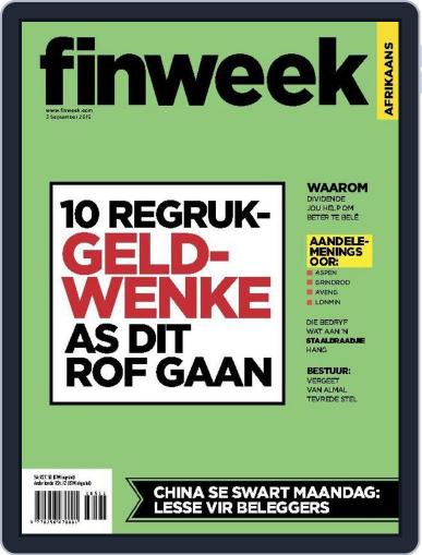 Finweek - Afrikaans September 2nd, 2015 Digital Back Issue Cover