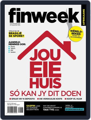 Finweek - Afrikaans September 23rd, 2015 Digital Back Issue Cover