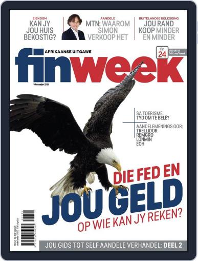 Finweek - Afrikaans November 4th, 2015 Digital Back Issue Cover