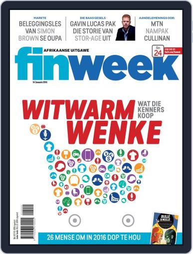Finweek - Afrikaans January 8th, 2016 Digital Back Issue Cover