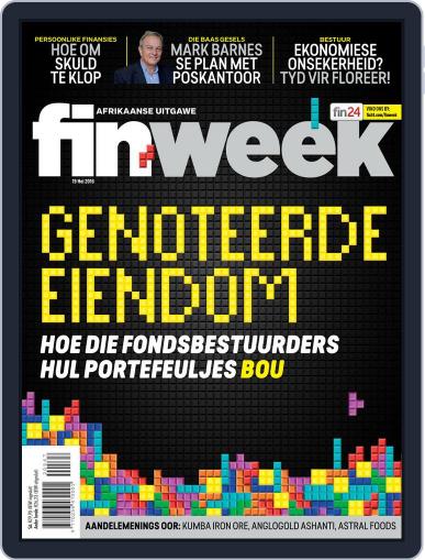 Finweek - Afrikaans May 13th, 2016 Digital Back Issue Cover