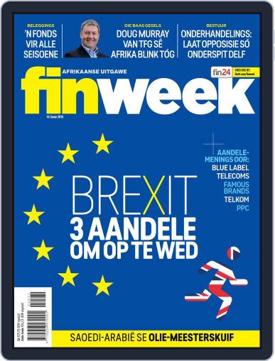 Finweek - Afrikaans June 10th, 2016 Digital Back Issue Cover