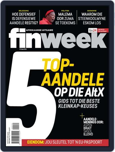 Finweek - Afrikaans June 17th, 2016 Digital Back Issue Cover