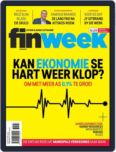 Finweek - Afrikaans July 21st, 2016 Digital Back Issue Cover