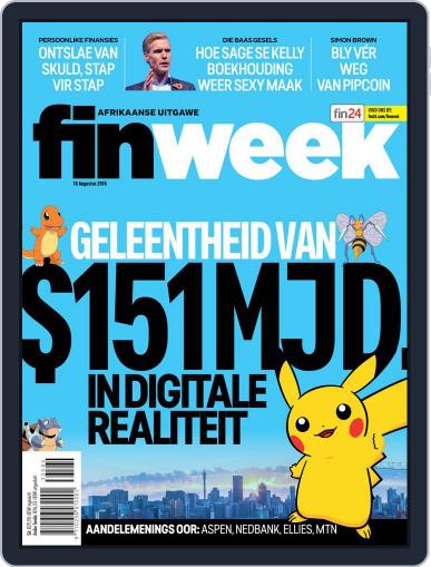 Finweek - Afrikaans August 11th, 2016 Digital Back Issue Cover