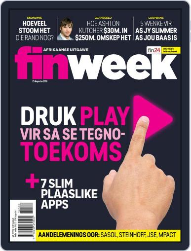 Finweek - Afrikaans August 25th, 2016 Digital Back Issue Cover