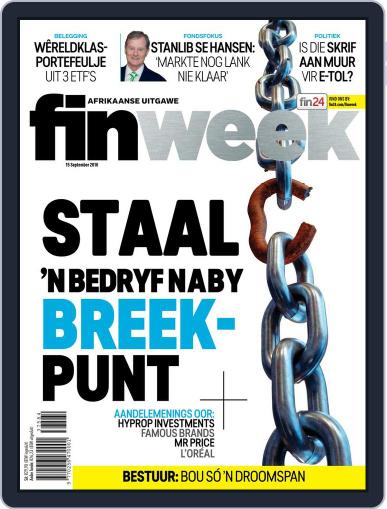 Finweek - Afrikaans September 15th, 2016 Digital Back Issue Cover
