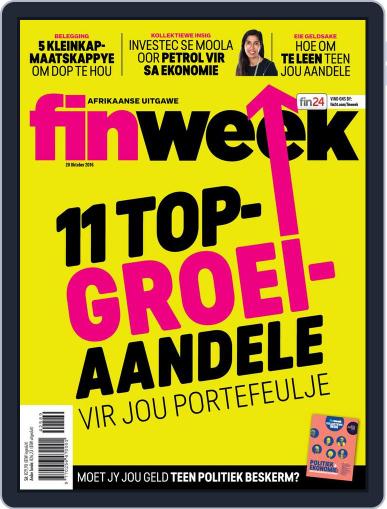 Finweek - Afrikaans October 20th, 2016 Digital Back Issue Cover