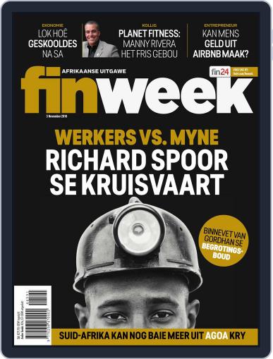Finweek - Afrikaans November 3rd, 2016 Digital Back Issue Cover
