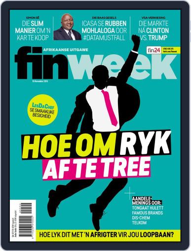 Finweek - Afrikaans November 10th, 2016 Digital Back Issue Cover