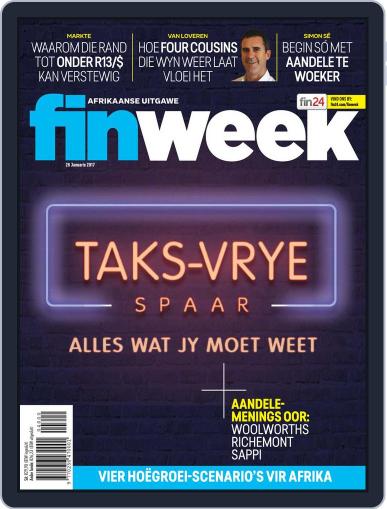 Finweek - Afrikaans January 26th, 2017 Digital Back Issue Cover