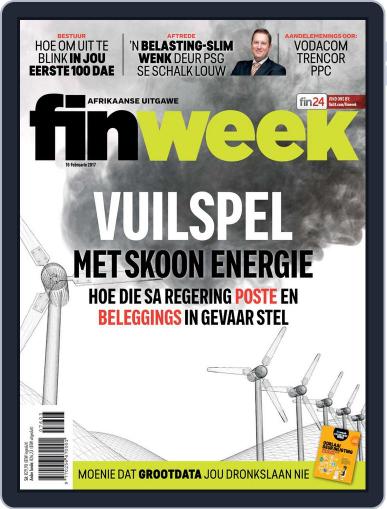 Finweek - Afrikaans February 16th, 2017 Digital Back Issue Cover