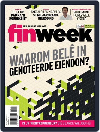 Finweek - Afrikaans May 25th, 2017 Digital Back Issue Cover