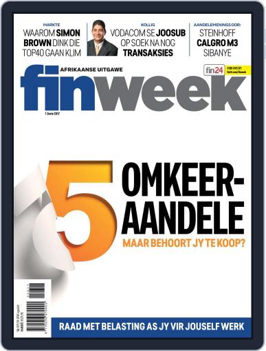 Finweek - Afrikaans June 1st, 2017 Digital Back Issue Cover