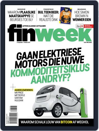 Finweek - Afrikaans September 21st, 2017 Digital Back Issue Cover