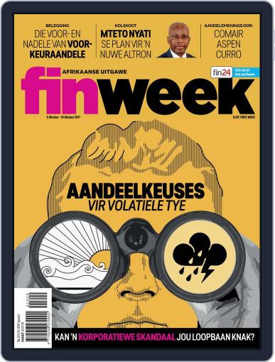 Finweek - Afrikaans October 5th, 2017 Digital Back Issue Cover