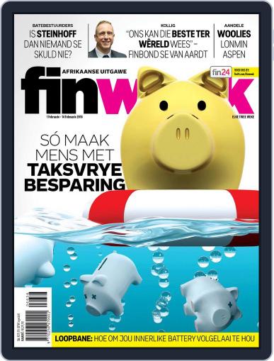 Finweek - Afrikaans February 1st, 2018 Digital Back Issue Cover