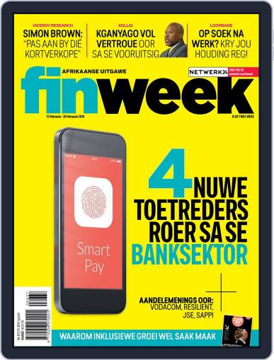Finweek - Afrikaans February 15th, 2018 Digital Back Issue Cover
