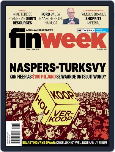 Finweek - Afrikaans March 15th, 2018 Digital Back Issue Cover