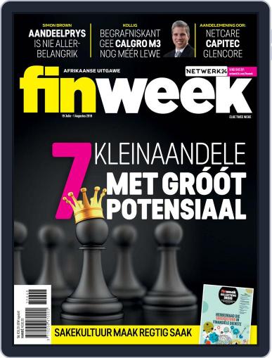 Finweek - Afrikaans July 19th, 2018 Digital Back Issue Cover