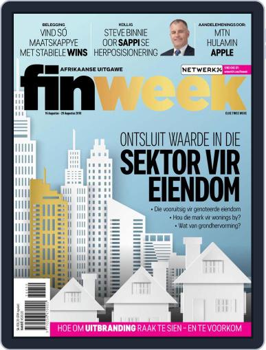 Finweek - Afrikaans August 16th, 2018 Digital Back Issue Cover