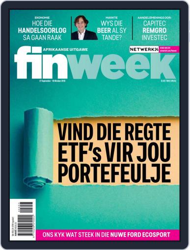 Finweek - Afrikaans September 27th, 2018 Digital Back Issue Cover