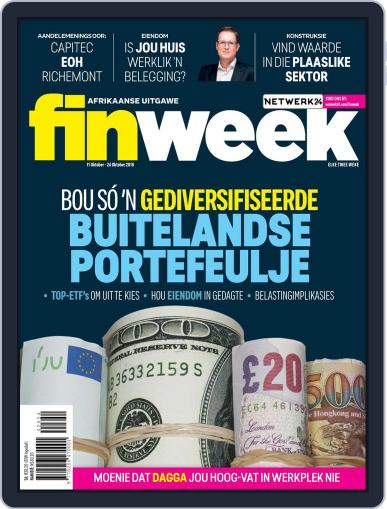 Finweek - Afrikaans October 11th, 2018 Digital Back Issue Cover