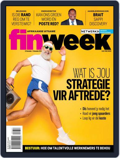 Finweek - Afrikaans November 22nd, 2018 Digital Back Issue Cover
