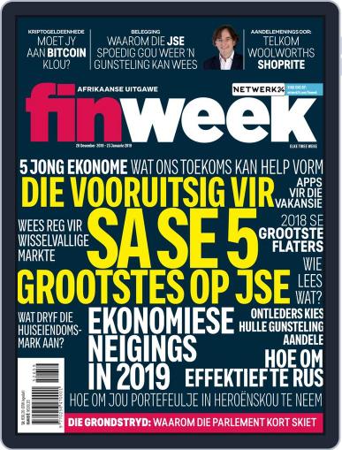 Finweek - Afrikaans December 20th, 2018 Digital Back Issue Cover