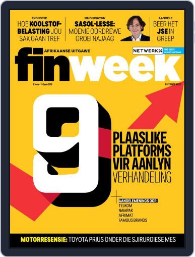 Finweek - Afrikaans June 6th, 2019 Digital Back Issue Cover