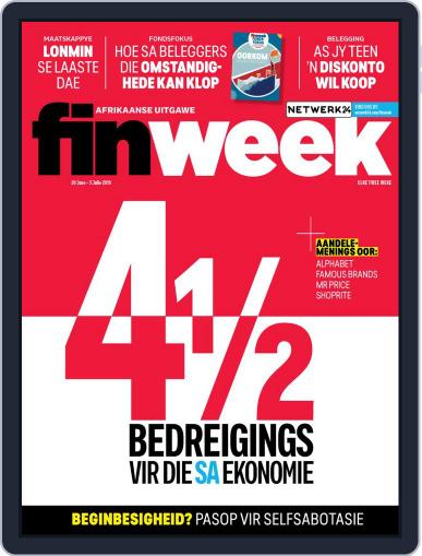 Finweek - Afrikaans June 20th, 2019 Digital Back Issue Cover
