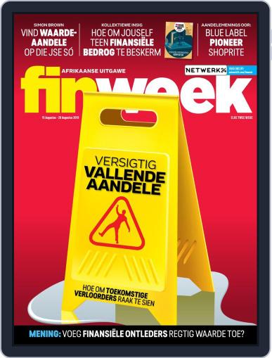 Finweek - Afrikaans August 15th, 2019 Digital Back Issue Cover