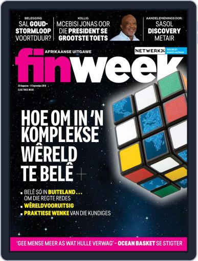 Finweek - Afrikaans August 29th, 2019 Digital Back Issue Cover