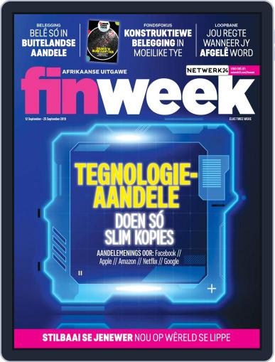 Finweek - Afrikaans September 12th, 2019 Digital Back Issue Cover