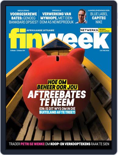 Finweek - Afrikaans October 10th, 2019 Digital Back Issue Cover