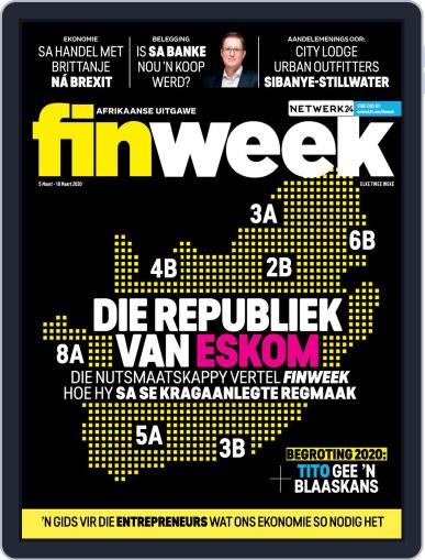 Finweek - Afrikaans March 5th, 2020 Digital Back Issue Cover