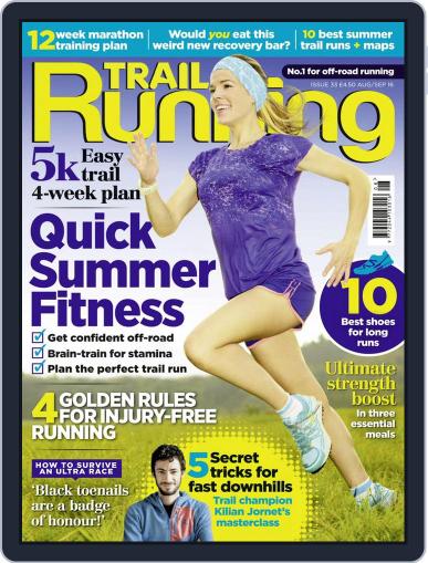 Trail Running July 4th, 2016 Digital Back Issue Cover