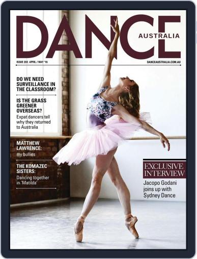 Dance Australia (Digital) March 23rd, 2016 Issue Cover