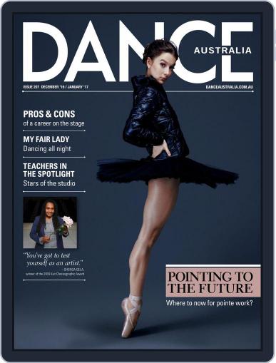 Dance Australia (Digital) December 1st, 2016 Issue Cover