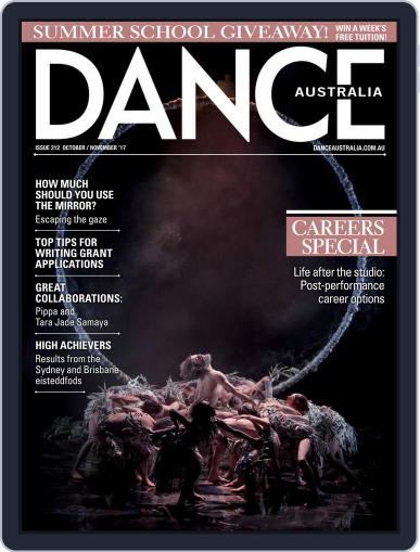 Dance Australia (Digital) October 1st, 2017 Issue Cover
