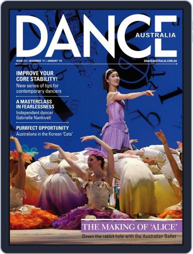 Dance Australia (Digital) December 1st, 2017 Issue Cover