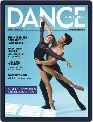 Dance Australia April 1st, 2019 Digital Back Issue Cover