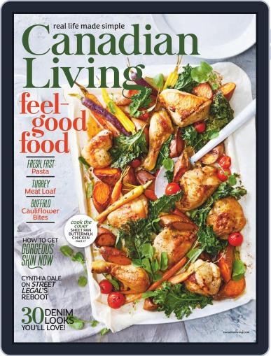 Canadian Living March 1st, 2019 Digital Back Issue Cover