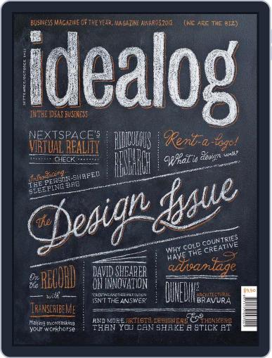 Idealog August 19th, 2012 Digital Back Issue Cover
