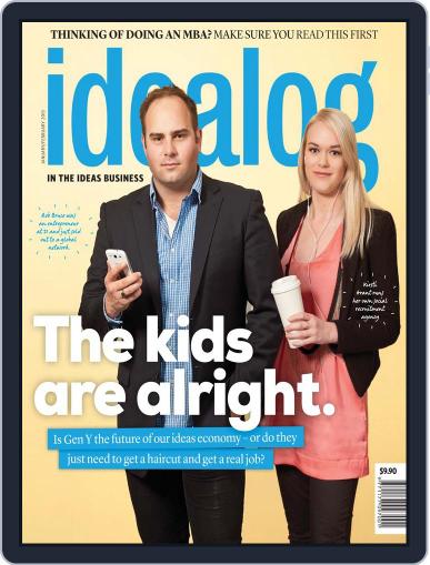 Idealog December 9th, 2012 Digital Back Issue Cover