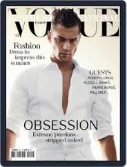Vogue hommes English Version (Digital) Subscription                    March 20th, 2012 Issue