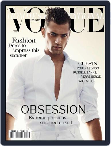 Vogue hommes English Version March 20th, 2012 Digital Back Issue Cover